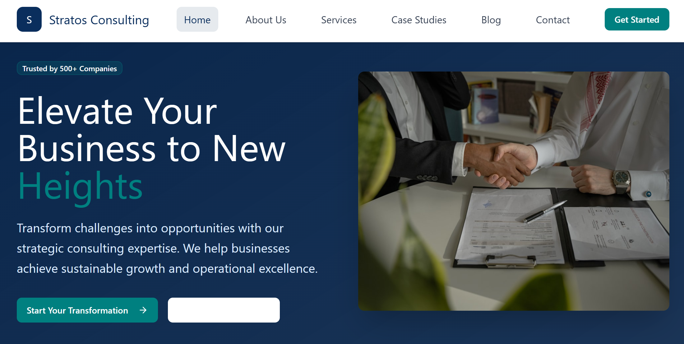 Corporate Business Website